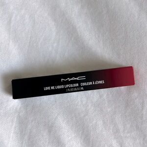 NIB MAC cosmetics love me liquid lip color red shade 495 adore me